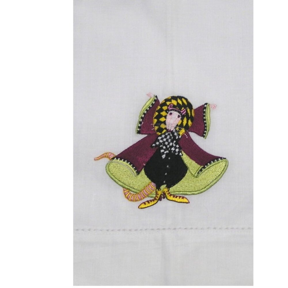 Patience Brewster Krinkles Countess Ratette Halloween Guest Towel